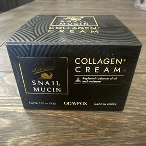 GlamFox - Black Snail Musin Collagen Cream - 50 g / 1.76 oz